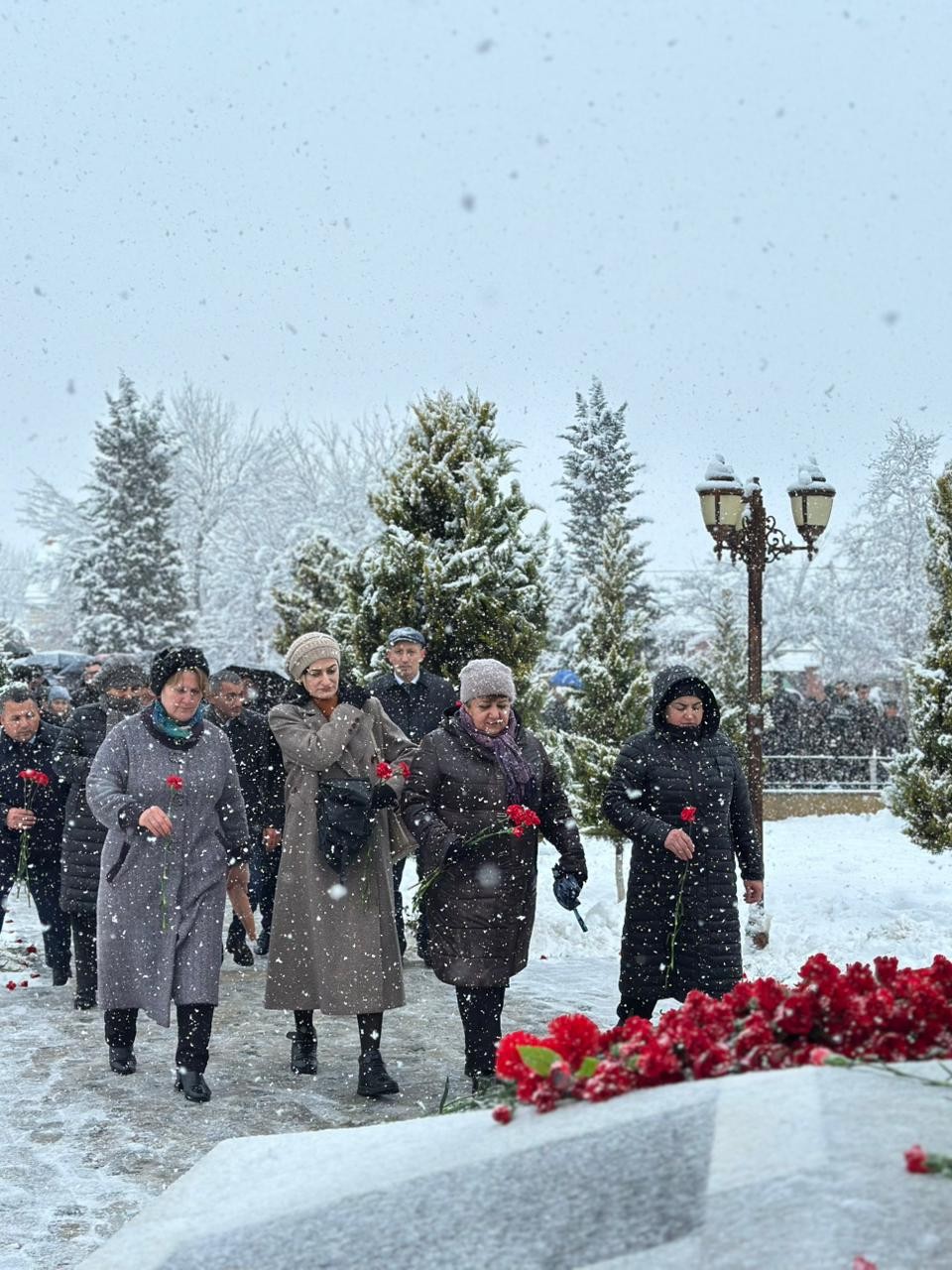 Beyləqanda 20 Yanvar şəhidlərinin xatirəsi yad edildi - FOTOLAR